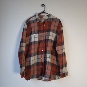 Levi's Red Check Flannel Shirt in size XL